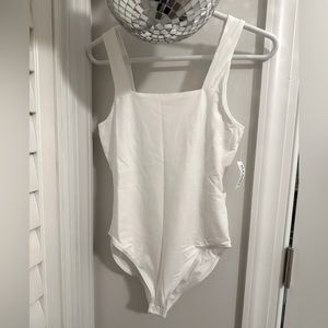 White old navy body suit